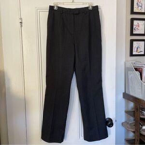 Vintage Pendleton Womens 8 Grey Merino Wool Blend Dress Pants USA Made Career